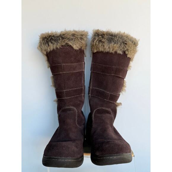 L.L. Bean Women's Waterproof Nordic Casual Boots Size 8.5M Brown - Picture 5 of 8